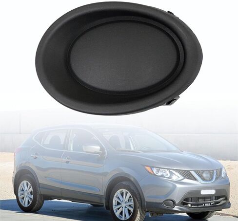 SecosAutoparts Fog Light Covers Passenger Side Front Compatible with Nissan Rogue Sport 2017 2018 2019 Replace# 622566MA5A in Saudi Arabia