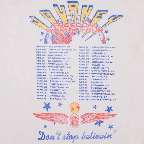 Ripple Junction Classic Rock Band T-Shirt Men Men Sirtment رسميًا مرخصًا رسميًا in Saudi Arabia
