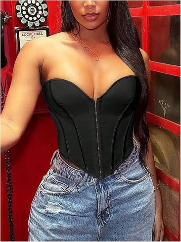 Top Top Top Top Top Top Lace Lace Up Party Party Tops Corset Party in Saudi Arabia