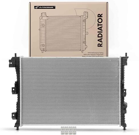 A-Premium Engine Coolant Radiator Assembly Compatible with Ford Explorer 2013 2014 2016 2017 2018 2019, 3.5L, Turbocharged in Saudi Arabia