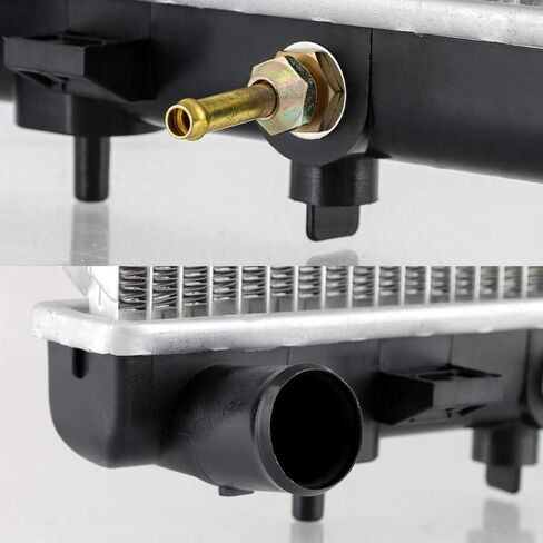 AKKON - 2784 Fits 2.0L 2004-2009 Spectra | 2.0L 2005-2009 Spectra 5 Aluminum Radiator Direct Bolt On Replacement in Saudi Arabia