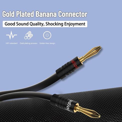 Tertullus 8 PCS Spring Pin Panana Plug Gold Gold Glated Calkeric Clips Banana Clips لأسلاك السماعة in Kuwait