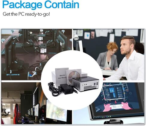 Industrial Mini PC Windows 10 pro, Core i7 4578U, 8GB DDR3L RAM 256GB mSATA SSD, HD-MI, VGA, 2* RS232 COM, 2* RJ45 LAN, USB3.0, Mini PCI E, Wifi, BT, SIM Slot, Fanless Small Computer, WES/Linux in Saudi Arabia
