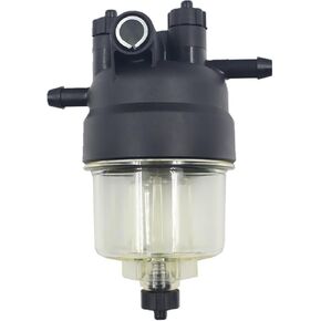 iFJF 130306380 Pre-Fuel Filter Assembly Replacement for Perkins 403D-07 403D-11 404D-22 1103A-33 1103A-33T 1103C-33 1103C-33T Engine Aluminum Filter Screen Replaces 0000000038 FINFF30614 in Kuwait
