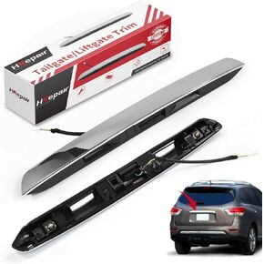 Upgrade Chrome Tailgate Handle Garnish Finisher Molding丨fits 2013-2020 Nissan Pathfinder Liftgate Handle丨Liftgate Trunk Opener丨Liftgate Trim丨With Manually Switch-90810-9PG2D in Kuwait