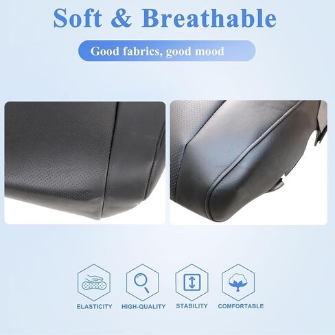 FZJDSD Tan Driver Side Bottom Replacement Perforated Leather Seat Cover Compatible with Lexus RX350 RX450 2010 2011 2012 2013 2014 2015 in Saudi Arabia