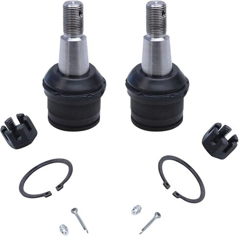 Detroit Axle - Front 10pc Suspension Kit for Ford E-250 Econoline E-350 Club Wagon Super Duty [For Vehicles with Single Rear Wheels], 4 Ball Joints 2 Adjustment Sleeves 4 Tie Rods Replacement in Saudi Arabia