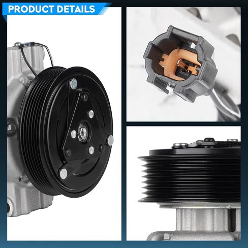 ضاغط AC Air Tadamark مع Nissan Frontier 4.0L 2005-2020 لـ Xterra 4.0L 2005-2015 لـ Xterra 2.0L 2005 لـ Suzuki Equator 4.0L 2009-2012 in Saudi Arabia