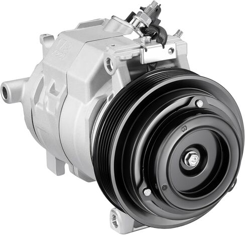 158346 ضاغط تكييف الهواء A/C مع قابض متوافق مع Chrysler Town & Country ، متوافق مع Dodge Grand Caravan ، VW Routan ، 2008-2010 ، 4.0L V6 in Saudi Arabia