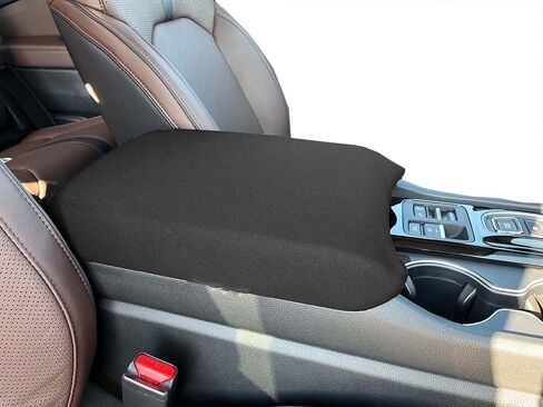 Made in USA Designed for Honda Pilot 2023-2025, Honda Passport 2024-2025 & Honda Ridgeline 2024-2026 Neoprene Auto Armrest Center Console Cover Protector (H5) Black in Kuwait