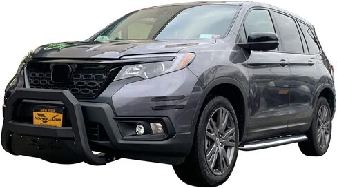 VANGUARD VGUBG-1763-1190BK Black Powdercoat Optimus Bull Bar | Compatible with 14-21 Acura MDX / 19-25 Honda Passport / 16-22 Pilot / 17-25 Ridgeline in Saudi Arabia