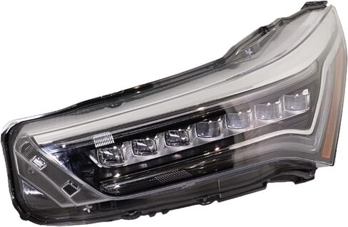 Garage-Pro Driver Side LED Headlight for Acura RDX 2019-2021 With bulb(s) CAPA Tech Package Fits Base Trim; without Adaptive Lamps Replaces# 33150TJBA01 in Saudi Arabia