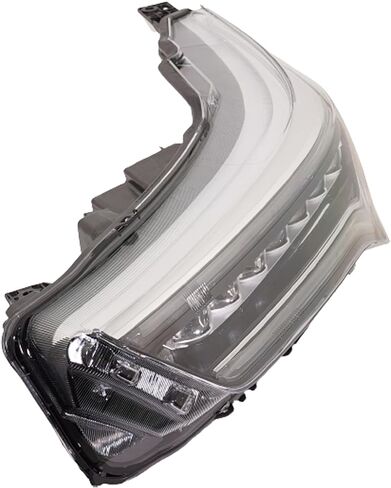 Garage-Pro Driver Side LED Headlight for Acura RDX 2019-2021 With bulb(s) CAPA Tech Package Fits Base Trim; without Adaptive Lamps Replaces# 33150TJBA01 in Saudi Arabia