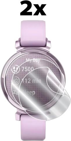 IPG for Garmin Lily Classic - Sport Edition Small GPS Smartwatch Screen Protector (2 Units) Invisible Ultra HD Clear Film Anti Scratch Guard-Smooth/Self-Healing/Bubble -Free for Lily in Saudi Arabia