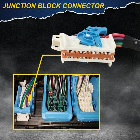 G-Plus Junction Block Connector مع الأسلاك المتوافقة مع 2014-2021 GM Upfitter Chevy GMC Truck 15547108 19328970 (مع مفاتيح AUX) in Kuwait