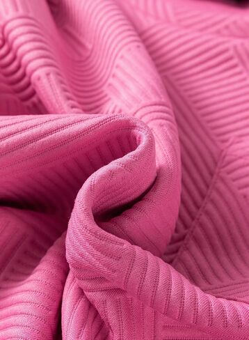 Dokotoo Womens Sweatshirt 2025 عرضة خفيفة الوزن خفيفة الوزن طاقم الرقبة قمم فضفاضة مع جيب in Saudi Arabia