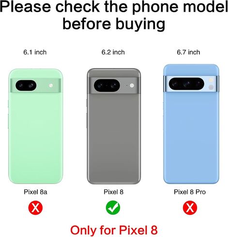 ASDAWN 2 PCS Back Rear Camera Lens Glass Replacement for Google Pixel 6 with Pre-Installed Adhesive, 6.4 Inches Pixel 6 Back camera Lens Glass kit with Installation Manual + Repair Tool Set in Saudi Arabia