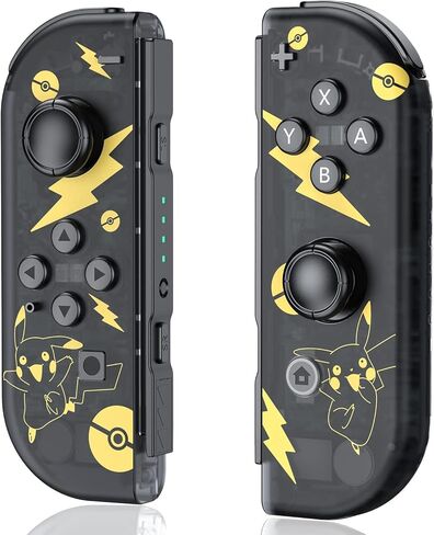 Toxfla for Nintendo Switch Controller, Switch Controller Replacement Accessories with Double Vibration/Wake-Up/Screenshot/Motion Control in Saudi Arabia