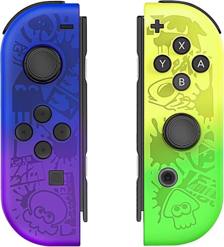 Toxfla for Nintendo Switch Controller, Switch Controller Replacement Accessories with Double Vibration/Wake-Up/Screenshot/Motion Control in Saudi Arabia