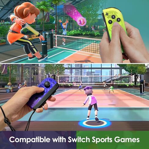 Toxfla for Nintendo Switch Controller, Switch Controller Replacement Accessories with Double Vibration/Wake-Up/Screenshot/Motion Control in Saudi Arabia