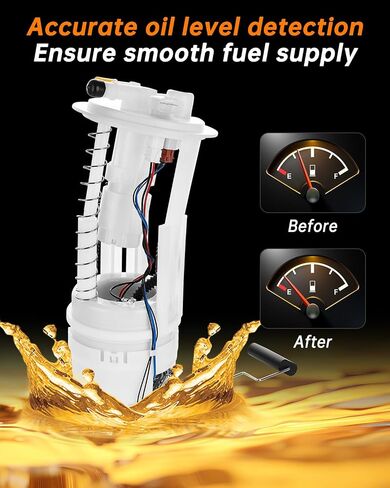 OKLPF Electric Fuel Pump Module Assembly Compatible With 2005-2019 Nissan Frontier,2005-2012 Pathfinder,2005-2015 Xterra,2009-2012 Suzuki Equator,L4 2.4L 2.5L V6 4.0L,Replace E8743M SP4001M in Saudi Arabia