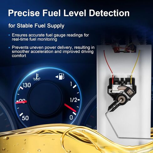 مجموعة مضخة الوقود الكهربائية مع وحدة إرسال متوافقة مع 2002 2003 2004 Chevy Tahoe GMC Yukon (5.3L V8 Flex Fuel فقط) ، يحل محل E3559M in Saudi Arabia