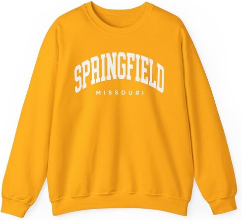 Springfield Missouri Adult Unisex Crewneck Sweatshirt in Saudi Arabia