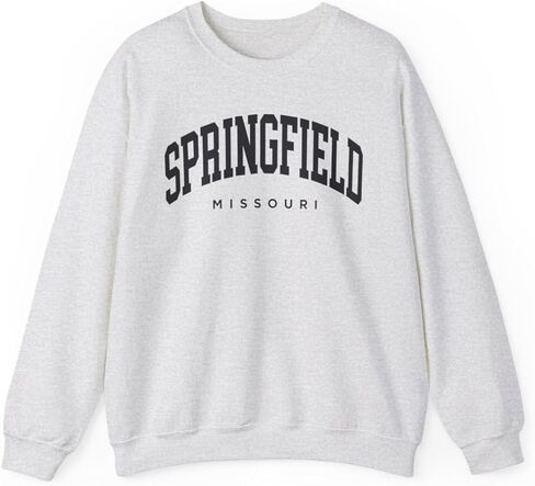 Springfield Missouri Adult Unisex Crewneck Sweatshirt in Kuwait