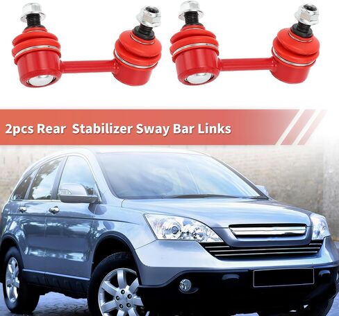X AUTOHAUX 2 Pcs Rear Sway Bar Links Stabilizer Link Kit for Acura ILX 2013-2019 for Honda Civic 2006-2015 Suspension Kit No.K750125/K750126 in Saudi Arabia