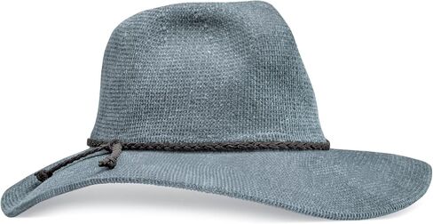 Collections Etc Britt's Knit Getaway Foldable Chenille Panama Hat in Saudi Arabia