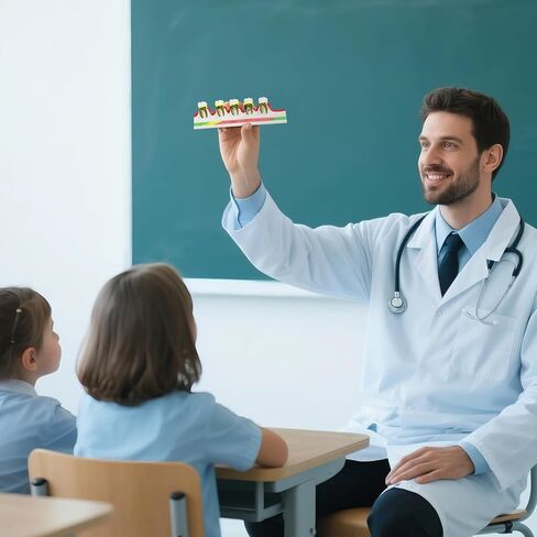 Dental Caries Developing Model, Dental Teeth Model for Dental Tooth Anatomy Study, Doctor-Patient and Oral Care Education in Kuwait
