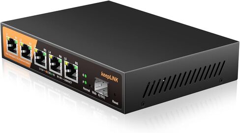 16 Port Gigabit Poe Switch Ungeding ، 16 Poe+ Ports @240W ، 2 Gigabit uplink Ports وفتحة SFP واحدة ، 802.3 AT/AF متوافقة ، عاهمة ومكتب معدني ، سطح مكتب أو Rackmount in Kuwait