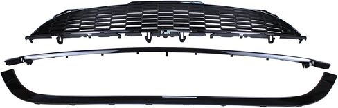 Front Upper Grill Grille and Trim Molding for Mini Cooper 2011-2015 in Saudi Arabia