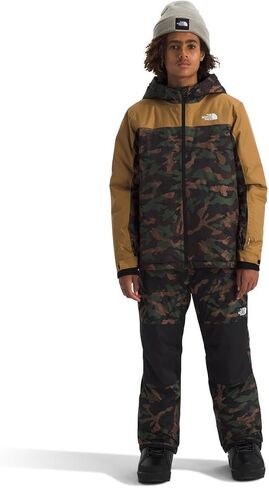 THE NORTH FACE Freedom Insulated Kids Snowboard Pants New Taupe Green Large in Saudi Arabia