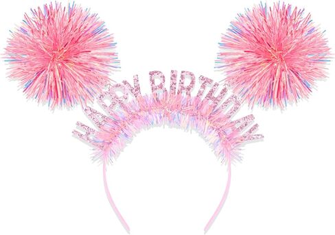 CAVETEE Birthday Crown, Happy Birthday Headband for Women Happy Birthday Decorations for Women Birthday Gifts in Kuwait
