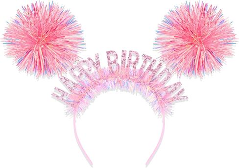 CAVETEE Birthday Crown, Happy Birthday Headband for Women Happy Birthday Decorations for Women Birthday Gifts in Kuwait