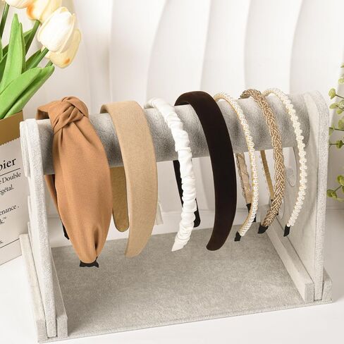 Lyroo 7pcs عصابات الرأس للنساء الفتيات اللطيفات عصابات رئيس عقال معقدة لشعر المرأة غير الزلاجة العصرية سميكة أو رقيقة من أزياء الشعر إكسسوارات الشعر in Kuwait