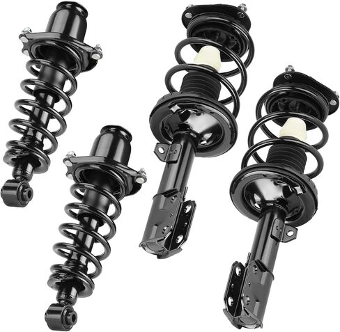 Rear Left and Right Side Struts Assembly Shock Absorber Fit for Scion tC All Trim 2005-2010, Pair of Hydraulic Spring Strut Shock Replace for 172400L 172400R 15801 15802 15800 822144922 822141421 in Saudi Arabia