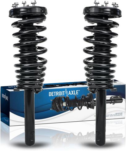Detroit Axle - 2 Front Struts for 1998-2002 Honda Accord 1999-2003 Acura TL 01-03 CL Complete 2 Struts with Coil Spring Assembly Replacement Quick Install Ready Strut Shocks in Saudi Arabia