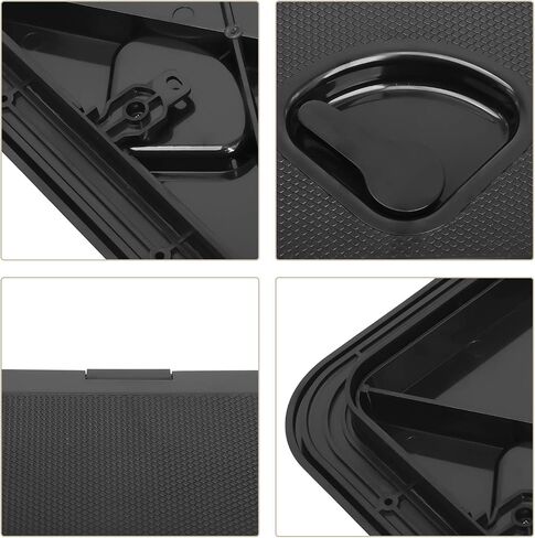 Amarine Made Marine Access Hatch Boat Hatch Lid Deck Access Hatch & Lid 10-5/8" X 14-3/4" 270mmx375mm White in Kuwait