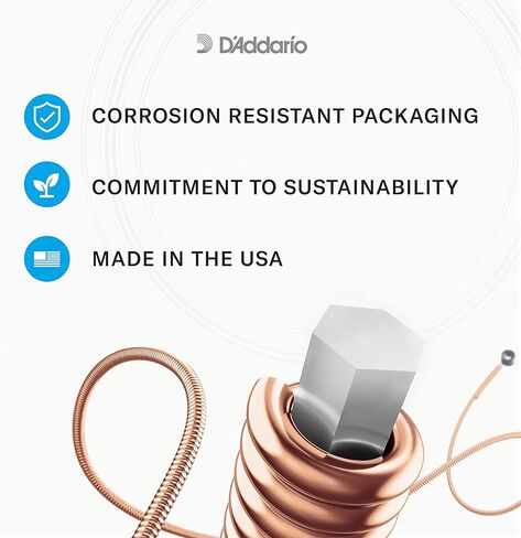 2014 D'Addario D'Addario High Strung/ناشفيل ضبط الأوتار الصوتية، 10-27 N/A in Kuwait