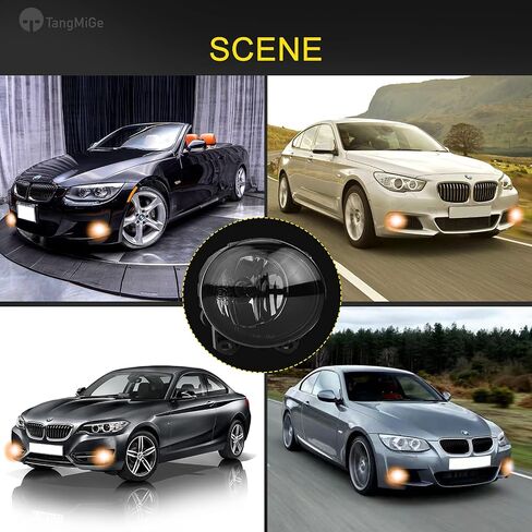 Tangmige Fog Lights for BMW F22 F23 (228i 230i) ، E92 E93 (328i 328xi 335i 335is 335xi) ، F07 (528i 535i 550i GT) ، ActiveHybrid 5 ، M235i ، M3 M5 ، 2007-20 in Kuwait
