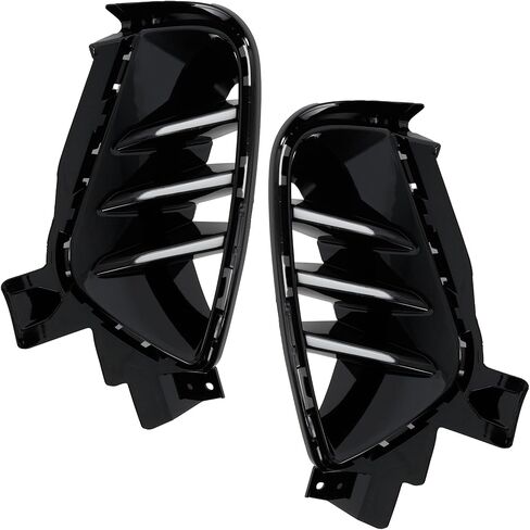 Garage-Pro Fog Light Trim SET Compatible with Kia K5 2021-2024 Driver and Passenger Side, Black in Saudi Arabia