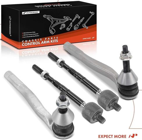 A-Premium Set of 4, Front Inner and Outer Tie Rod End Kit, Compatible with Mercedes-Benz C300 2015-2021, C350e 2016-2018, C63 AMG 2016-2021, C63 AMG S 2015-2021, E300 2017-2019 in Saudi Arabia