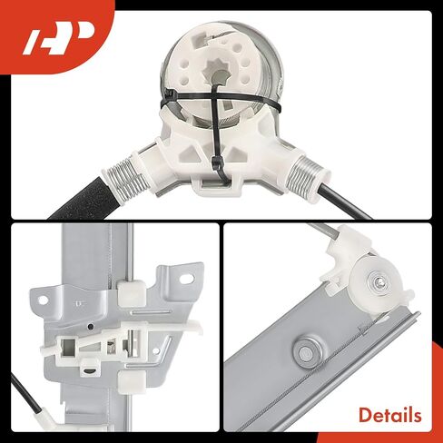 منظم نافذة الطاقة الكهربائي A-Premium بدون محرك متوافق مع Ford Escape 2001-2007 & Mazda Tribute 2001-2006 & Mercury Mariner 2005-2007 ، جانب السائق الأيسر الأمامي in Saudi Arabia