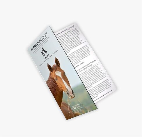 The Original Two-Chamber Opaque McMaster Counting Vet Slide by Chalex, Fecal Sample Worm Egg EPG Count for Parasites in Horses Sheep Cattle and Goats, for Veterinarian and Farm in Kuwait