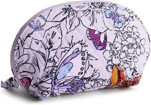 Vera Bradley Women's Mini Dome Cosmetic, Cotton Gabardine in Saudi Arabia