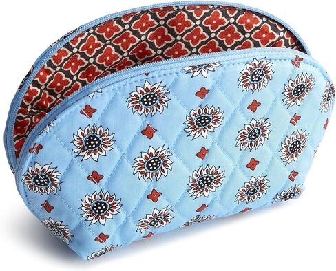 Vera Bradley Women's Mini Dome Cosmetic, Cotton Gabardine in Saudi Arabia