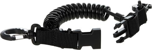 Scuba Choice Scuba Diving Shark Coil Lanyard with Snaps and Quick Release Buckles, Blue in Kuwait