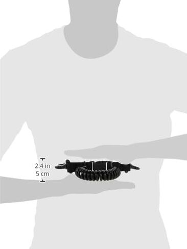Scuba Choice Scuba Diving Shark Coil Lanyard with Snaps and Quick Release Buckles, Blue in Kuwait